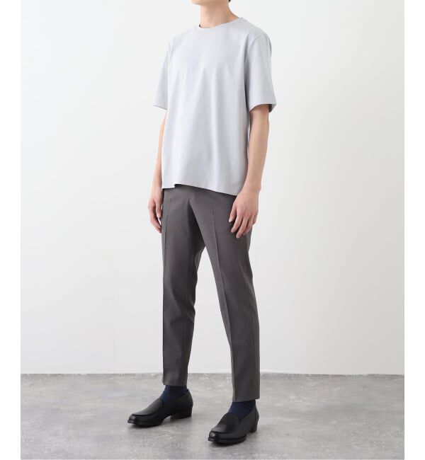 EDIFICE「"抗菌防臭＆シワ防止機能" ワルツ ツイル テーパードパンツ」|スラックス|