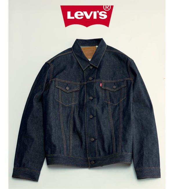 JOURNAL STANDARD「Levi&rsquo;s(R) / リーバイス(R) 別注 TYPE3 リジッド トラッカージャケット」|デニムジャケット|ネイビー A