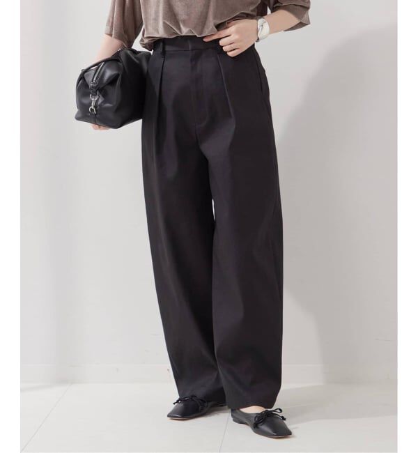 journal standard L'essage「《追加4》【金子綾さん着用】CP タックチノパンツ」|チノ|