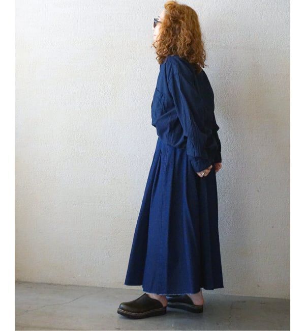 journal standard luxe「10OZデニムタックスカート」|スカート|