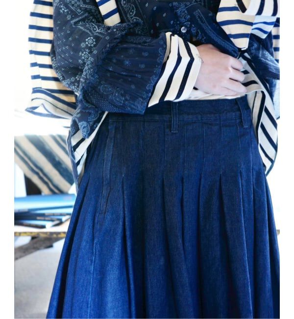 journal standard luxe「10OZデニムタックスカート」|スカート|