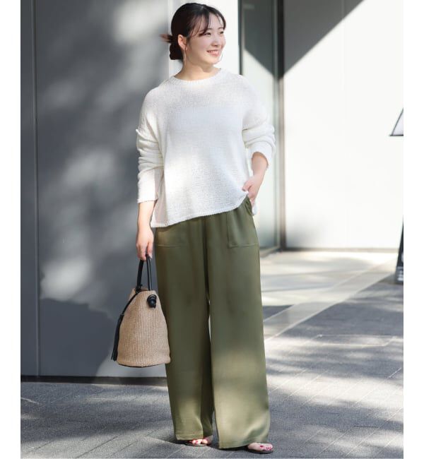 JOURNAL STANDARD relume「《追加》サテンベイカーパンツ」|その他|