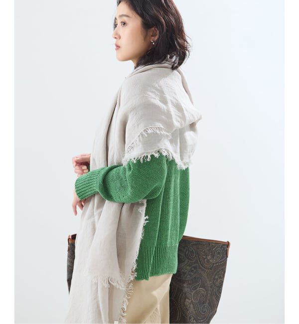 journal standard L'essage「【金子綾さん着用】コットンTAPEワイドプルオーバー」|ニット・セーター|