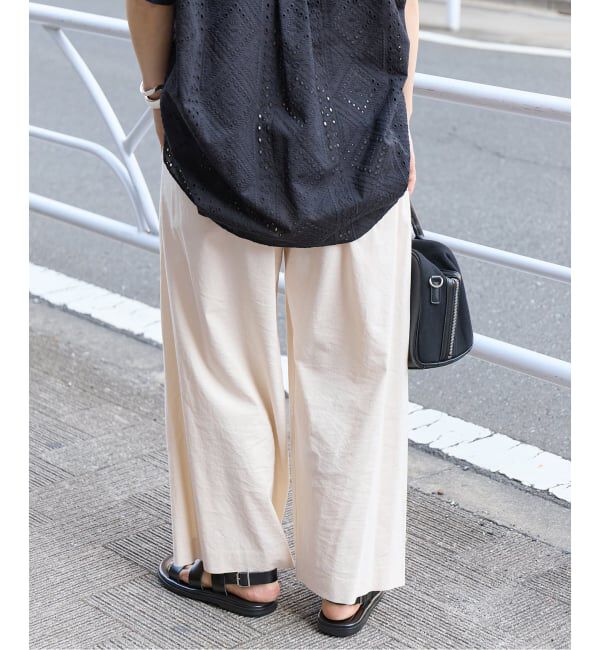 JOURNAL STANDARD「《追加》ウォッシャブルコットンリネンIVISストレートパンツ」|その他|