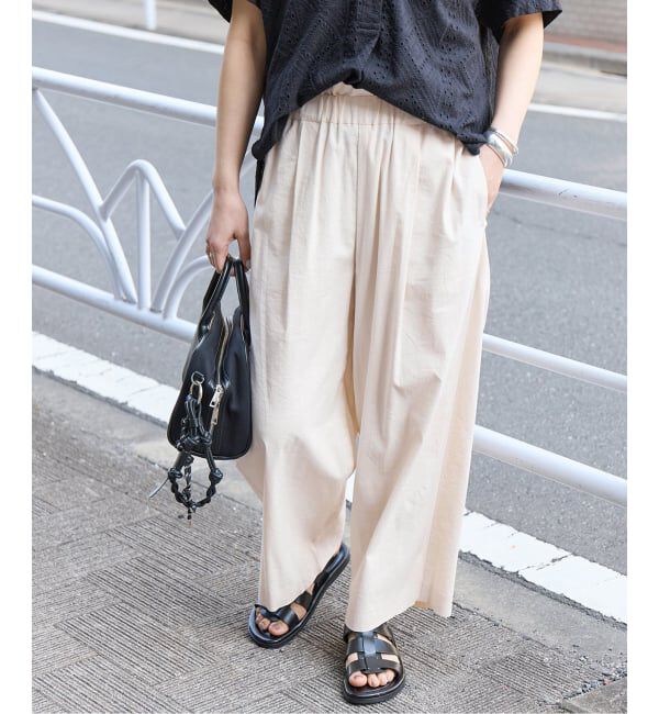 JOURNAL STANDARD「《追加》ウォッシャブルコットンリネンIVISストレートパンツ」|その他|