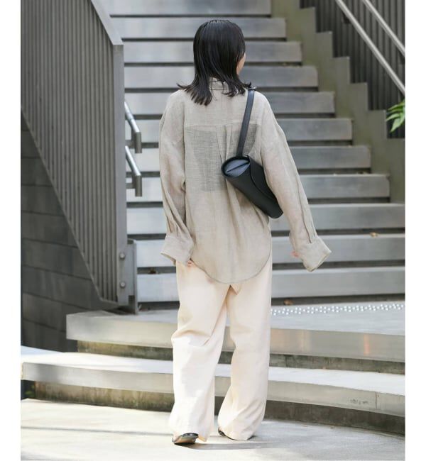 JOURNAL STANDARD「《追加》ウォッシャブルコットンリネンIVISストレートパンツ」|その他|