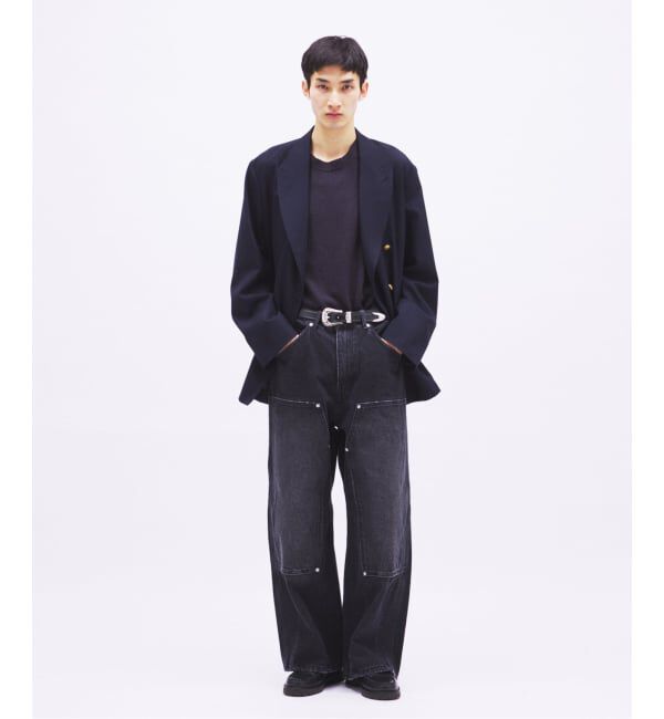 JOURNAL STANDARD「ダブル ニー バギー ジーンズ」|デニム|