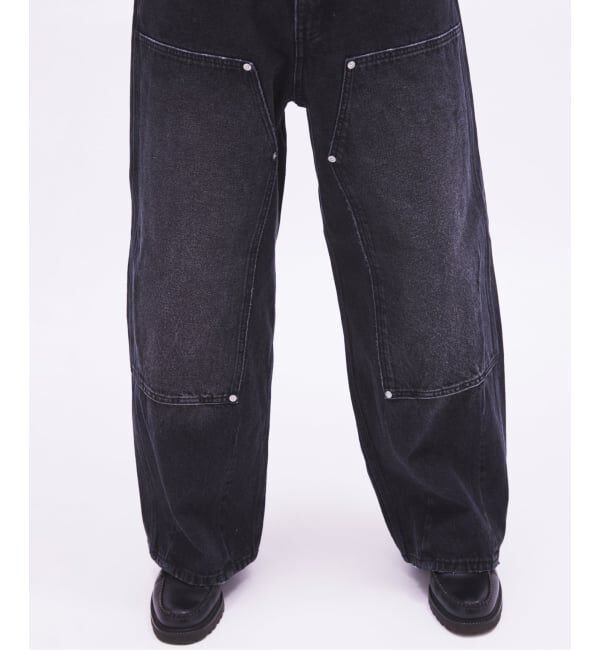 JOURNAL STANDARD「ダブル ニー バギー ジーンズ」|デニム|