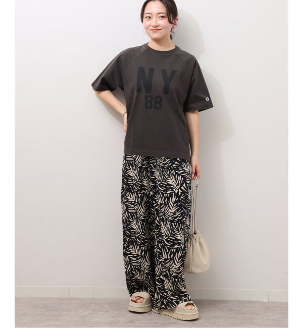 JOURNAL STANDARD relume「別注【Champion/チャンピオン】16s/1 Jersey TEE Bleach Wash：Tシャツ」|Tシャツ・カットソー|