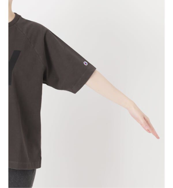 JOURNAL STANDARD relume「別注【Champion/チャンピオン】16s/1 Jersey TEE Bleach Wash：Tシャツ」|Tシャツ・カットソー|