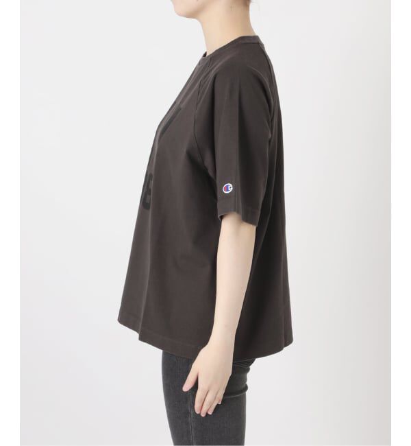 JOURNAL STANDARD relume「別注【Champion/チャンピオン】16s/1 Jersey TEE Bleach Wash：Tシャツ」|Tシャツ・カットソー|