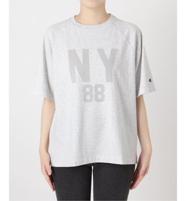 JOURNAL STANDARD relume「別注【Champion/チャンピオン】16s/1 Jersey TEE Bleach Wash：Tシャツ」|Tシャツ・カットソー|