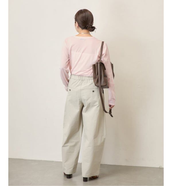 JOURNAL STANDARD「《追加2》クルーネックシアーロングTシャツ」|Tシャツ・カットソー|