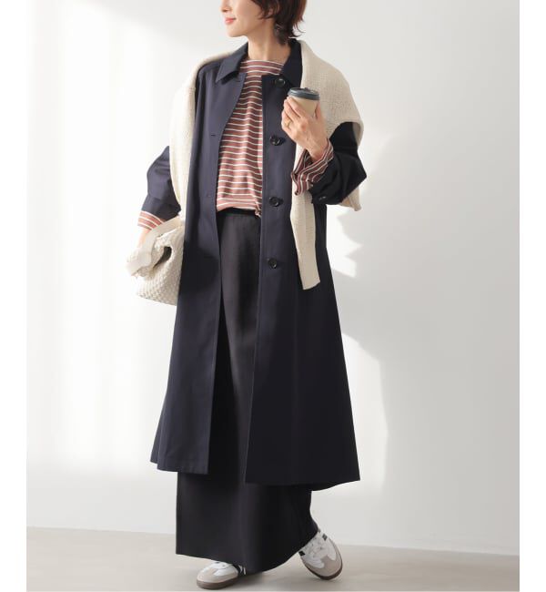 JOURNAL STANDARD relume「《追加2》スーピマコットンステンカラーコート」|ステンカラーコート|