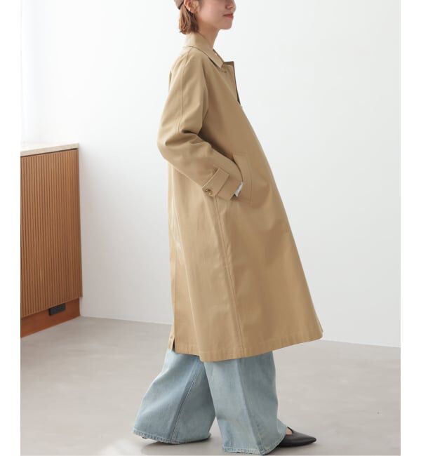 JOURNAL STANDARD relume「《追加2》スーピマコットンステンカラーコート」|ステンカラーコート|