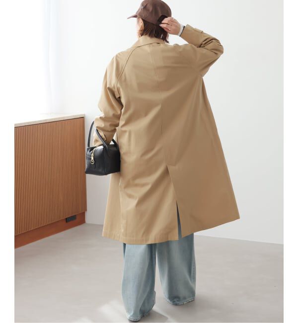 JOURNAL STANDARD relume「《追加2》スーピマコットンステンカラーコート」|ステンカラーコート|