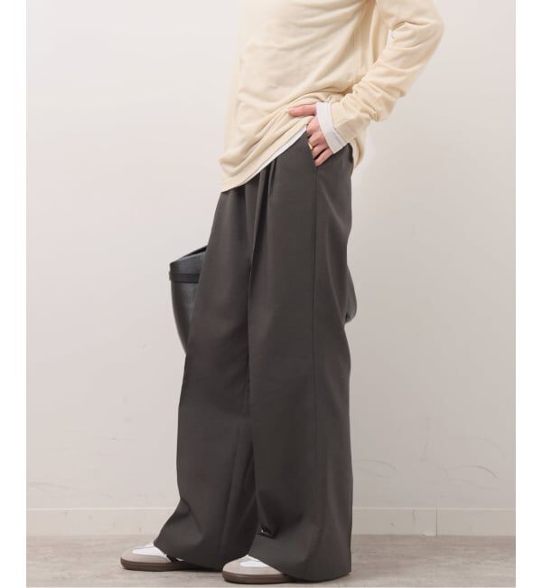 JOURNAL STANDARD relume「《WEB限定追加2》マットウースフレアタックパンツ」|スラックス|