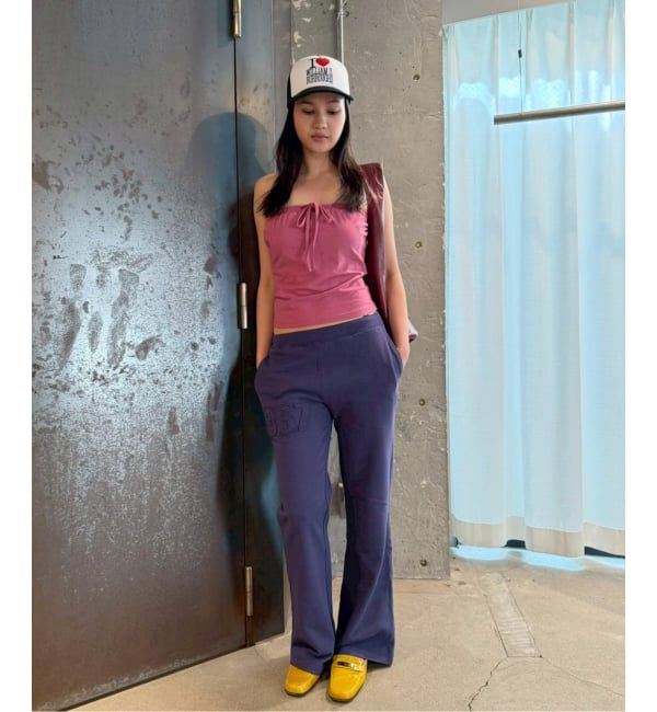 Oriens JOURNAL STANDARD「1967 スウェットフレアパンツ」|その他|パープル