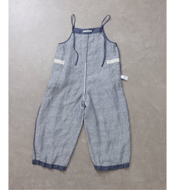 journal standard luxe「《予約》リネンデニム サロペット」|オールインワン|