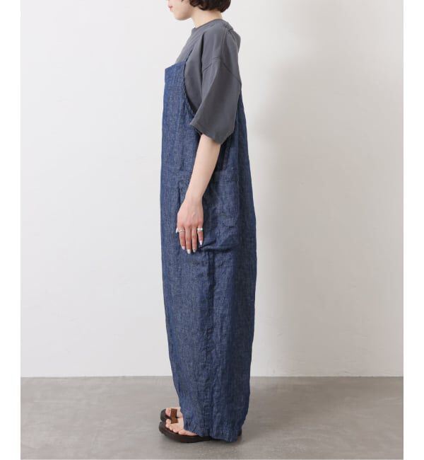 journal standard luxe「《予約》リネンデニム サロペット」|オールインワン|