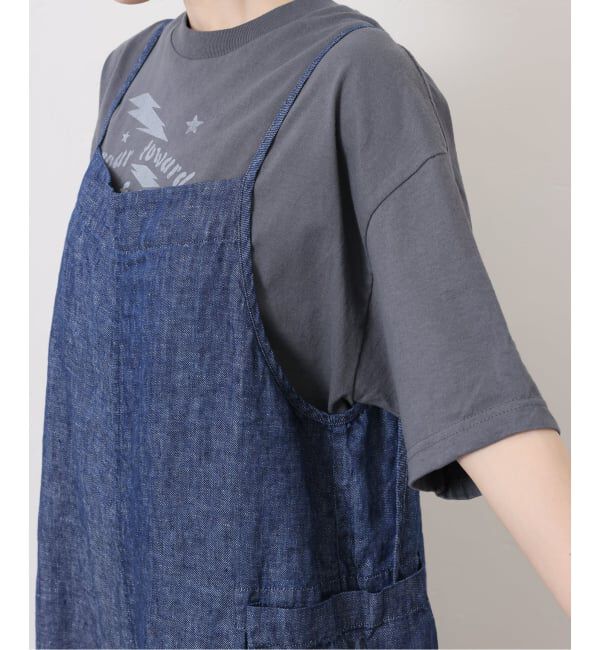 journal standard luxe「《予約》リネンデニム サロペット」|オールインワン|