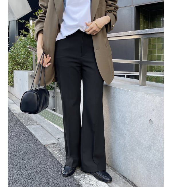 FRAMeWORK「≪WEB限定 / 追加≫裏起毛フレアパンツ 6」|スラックス|