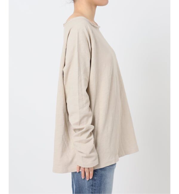 Spick and Span「《WEB限定 / 追加》コットンスラブクルーネックプルオーバー」|Tシャツ・カットソー|