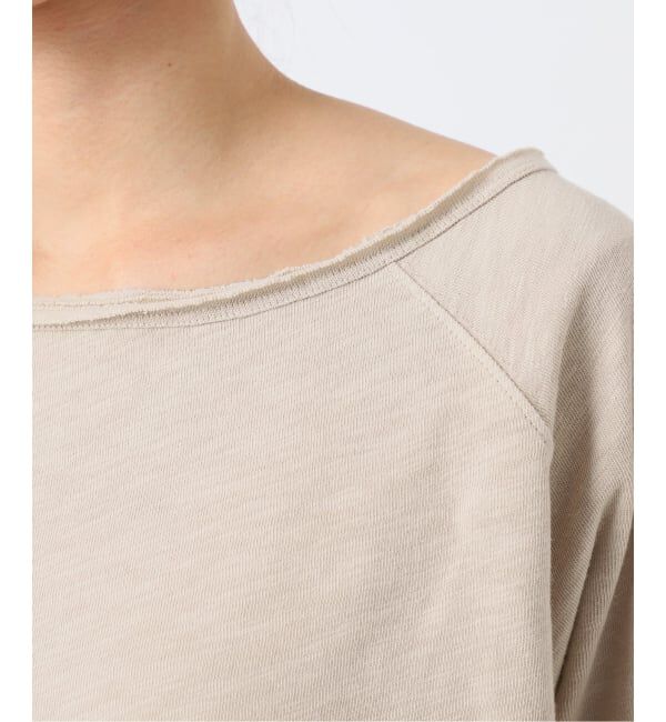 Spick and Span「《WEB限定 / 追加》コットンスラブクルーネックプルオーバー」|Tシャツ・カットソー|