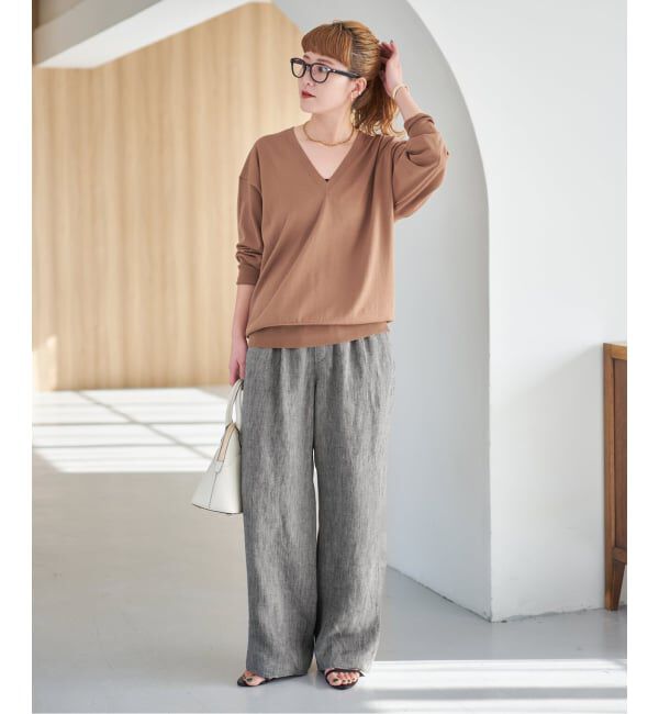 Spick and Span「エアリーリネンイージーパンツ」|その他|