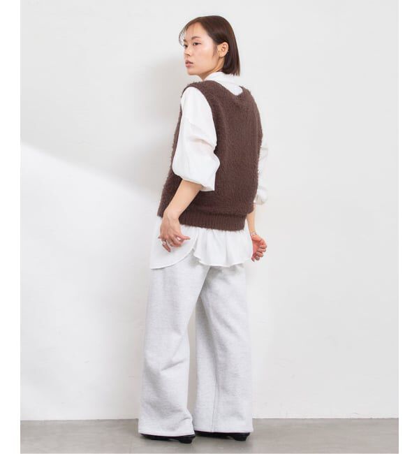 U by SPICK&SPAN「コットンシャギーニットベスト」|ベスト・ジレ|