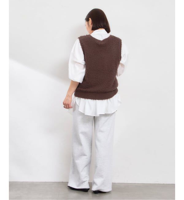 U by SPICK&SPAN「コットンシャギーニットベスト」|ベスト・ジレ|