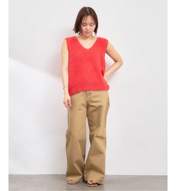 U by SPICK&SPAN「コットンシャギーニットベスト」|ベスト・ジレ|