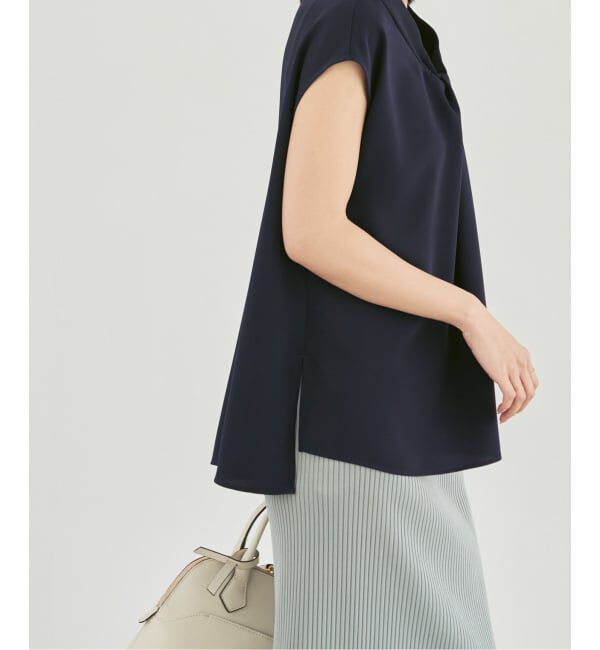 NOBLE「《追加》ボウタイライクノースリブラウス」|シャツ・ブラウス|