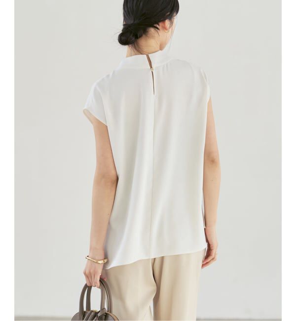 NOBLE「《追加》ボウタイライクノースリブラウス」|シャツ・ブラウス|