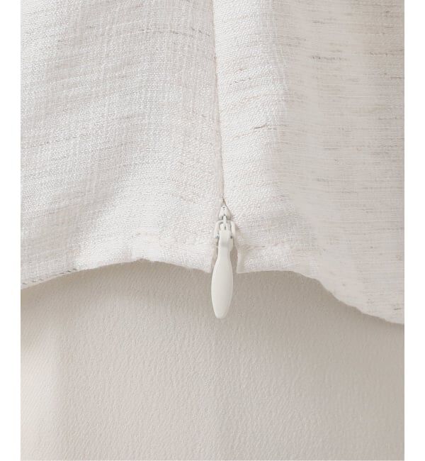 NOBLE「《セットアップ対応》ファジーリネンタックショルダーブラウス」|シャツ・ブラウス|