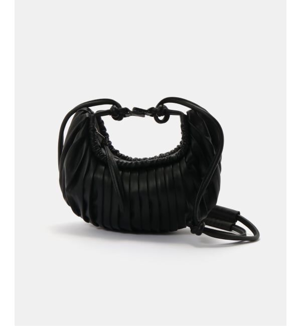 U by SPICK&SPAN「BOGKI/ボクギ RIPPLE Crossbody Bag」|ショルダー・メッセンジャー|ブラック