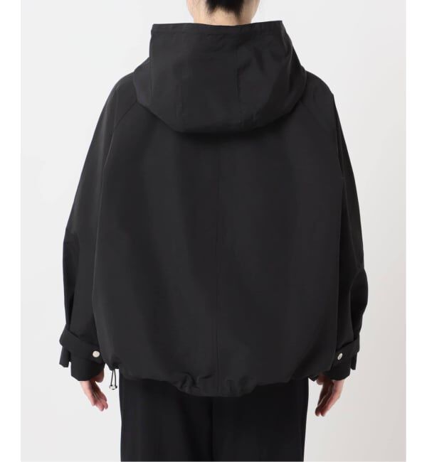 U by SPICK&SPAN「《WEB限定 / 追加》コットン/ナイロングログランフレアブルゾン」|ブルゾン・スタジャン|