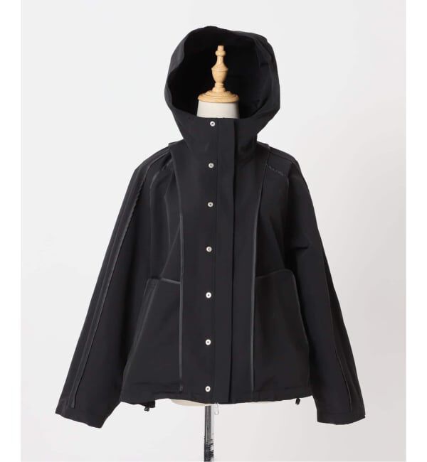 U by SPICK&SPAN「《WEB限定 / 追加》コットン/ナイロングログランフレアブルゾン」|ブルゾン・スタジャン|