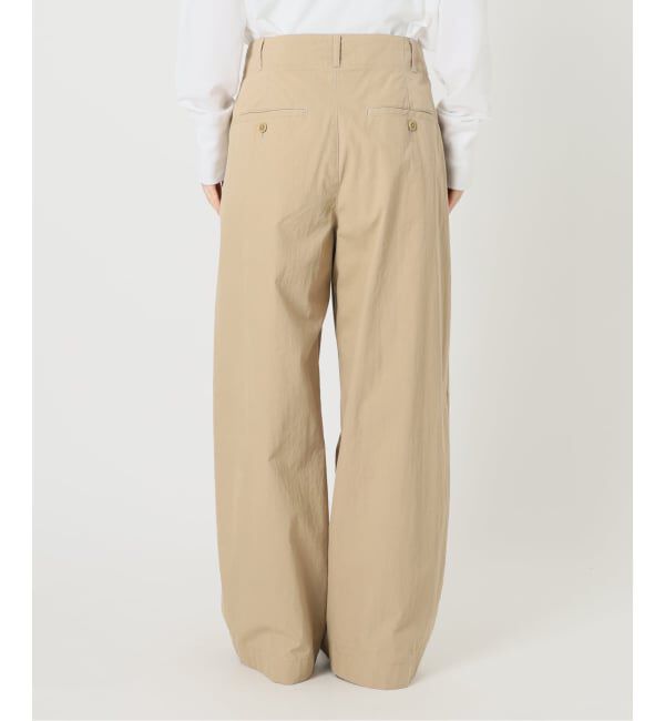 FRAMeWORK「≪洗濯機洗い可≫コットンナイロンタックパンツ」|その他|