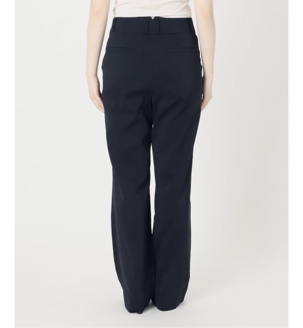 NOBLE「ELENI/エルニ ラスターストレッチパンツ」|スラックス|