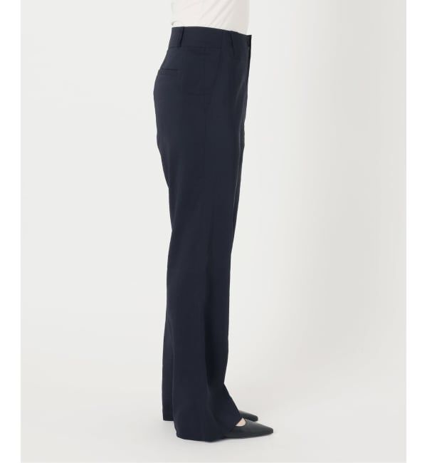 NOBLE「ELENI/エルニ ラスターストレッチパンツ」|スラックス|