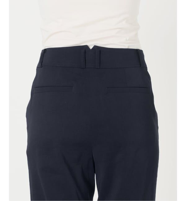 NOBLE「ELENI/エルニ ラスターストレッチパンツ」|スラックス|