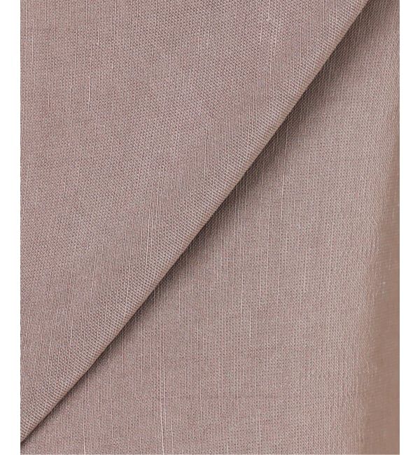 NOBLE「ELENI/エルニ ラスターストレッチパンツ」|スラックス|