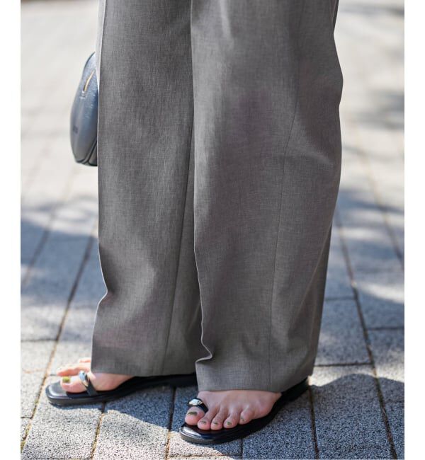 FRAMeWORK「≪追加予約≫撥水強撚PEバレルパンツ 2」|スラックス|