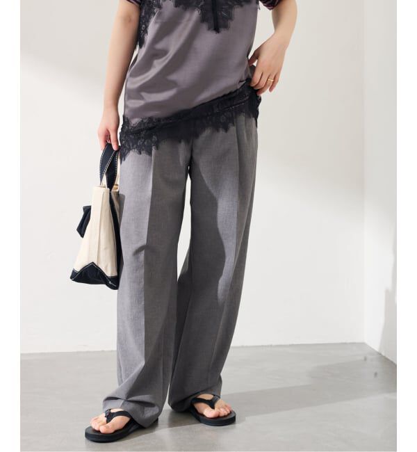 FRAMeWORK「≪追加予約≫撥水強撚PEバレルパンツ 2」|スラックス|