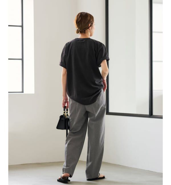 FRAMeWORK「≪追加予約≫撥水強撚PEバレルパンツ 2」|スラックス|