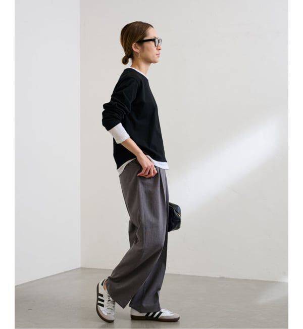 FRAMeWORK「≪追加予約≫撥水強撚PEバレルパンツ 2」|スラックス|