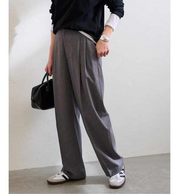 FRAMeWORK「≪追加予約≫撥水強撚PEバレルパンツ 2」|スラックス|