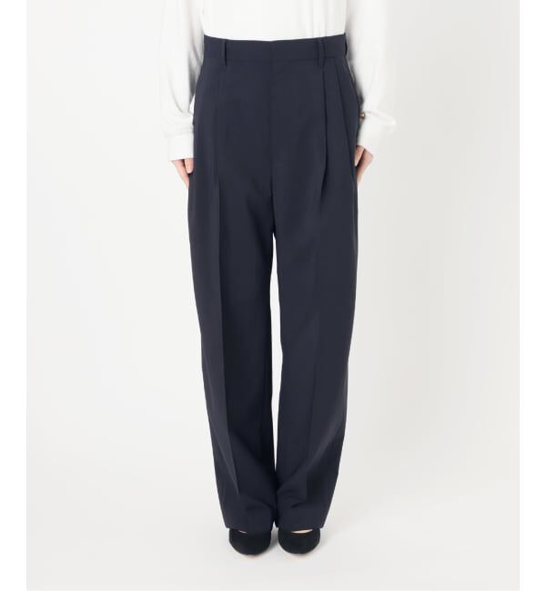 FRAMeWORK「≪追加予約≫撥水強撚PEバレルパンツ 2」|スラックス|