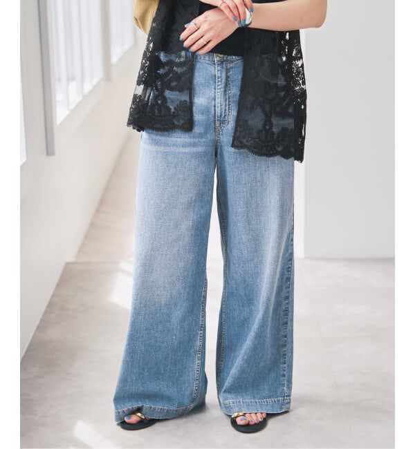 Spick and Span「《予約》5 1/2 8oz LOOSE WIDE DENIM」|デニム|